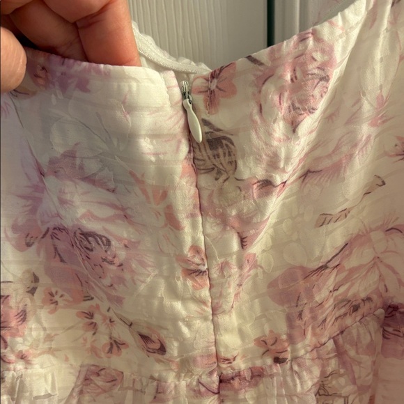 Arula Floral Pink and White Dress Size A - Picture 7 of 9